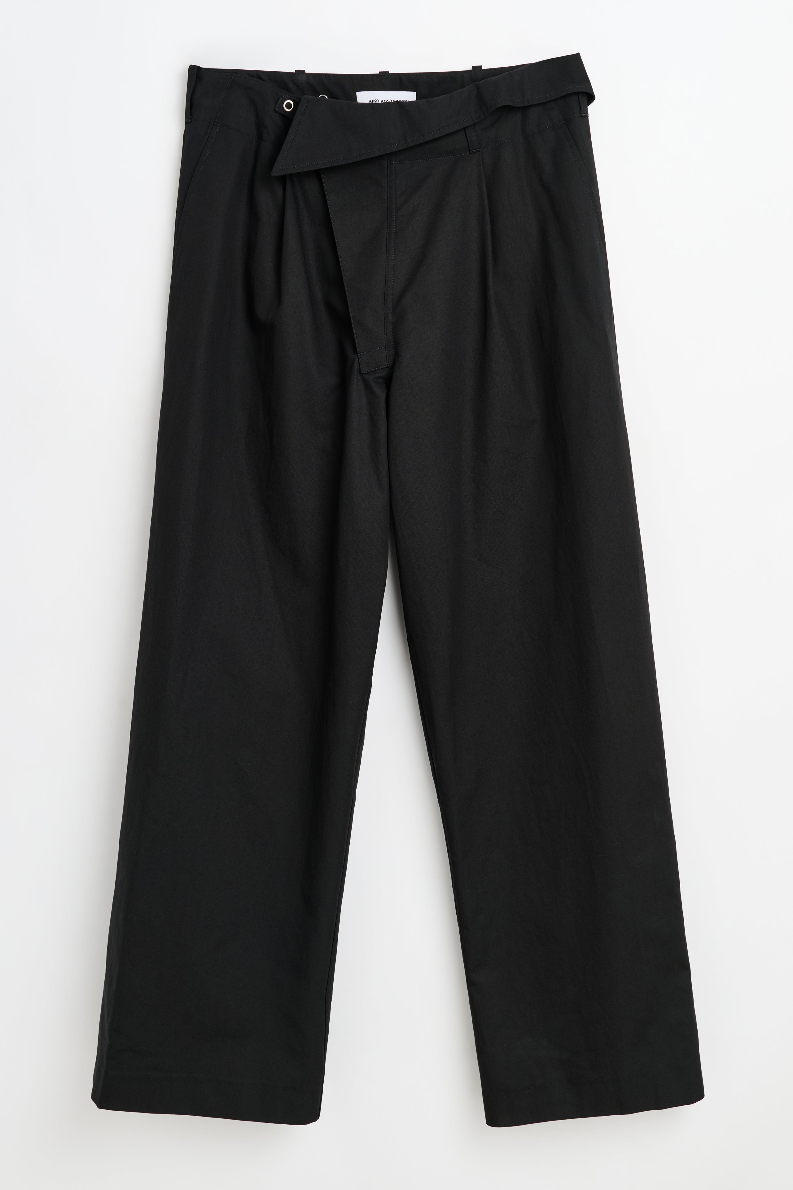 Kiko Kostadinov Navin Wide Trouser Black Sable