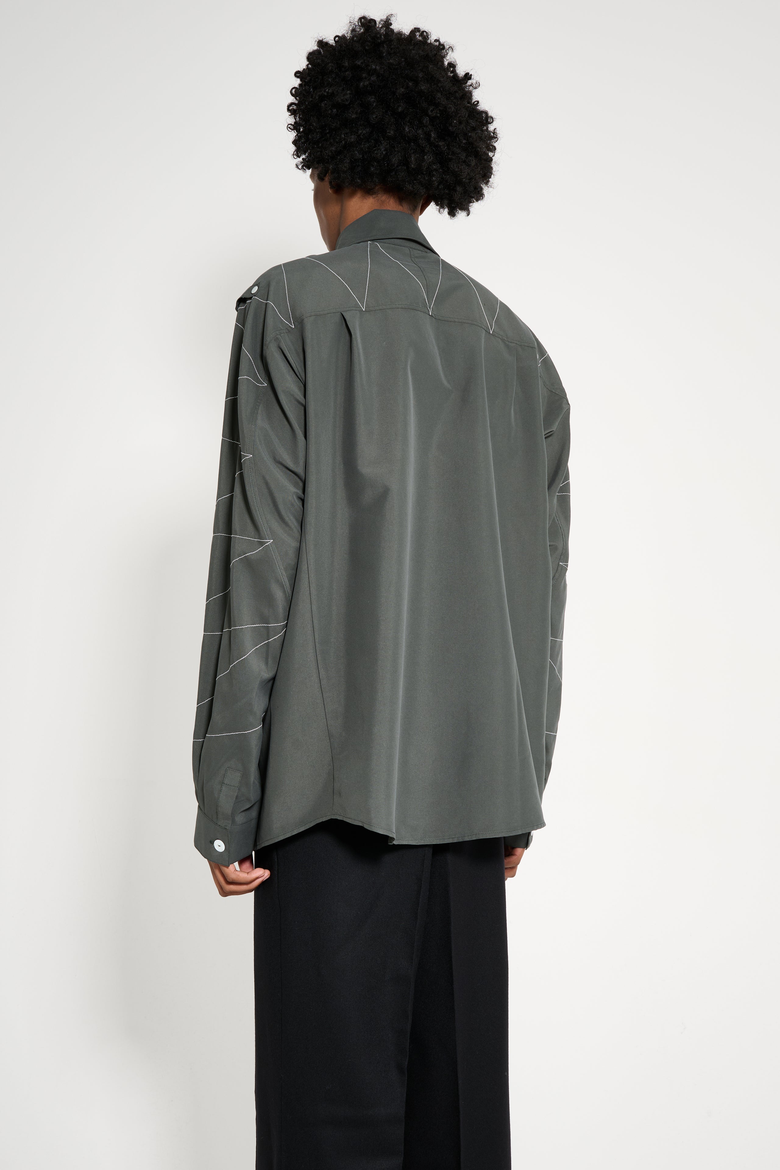 Kiko Kostadinov Solva Shirt Roisin Green