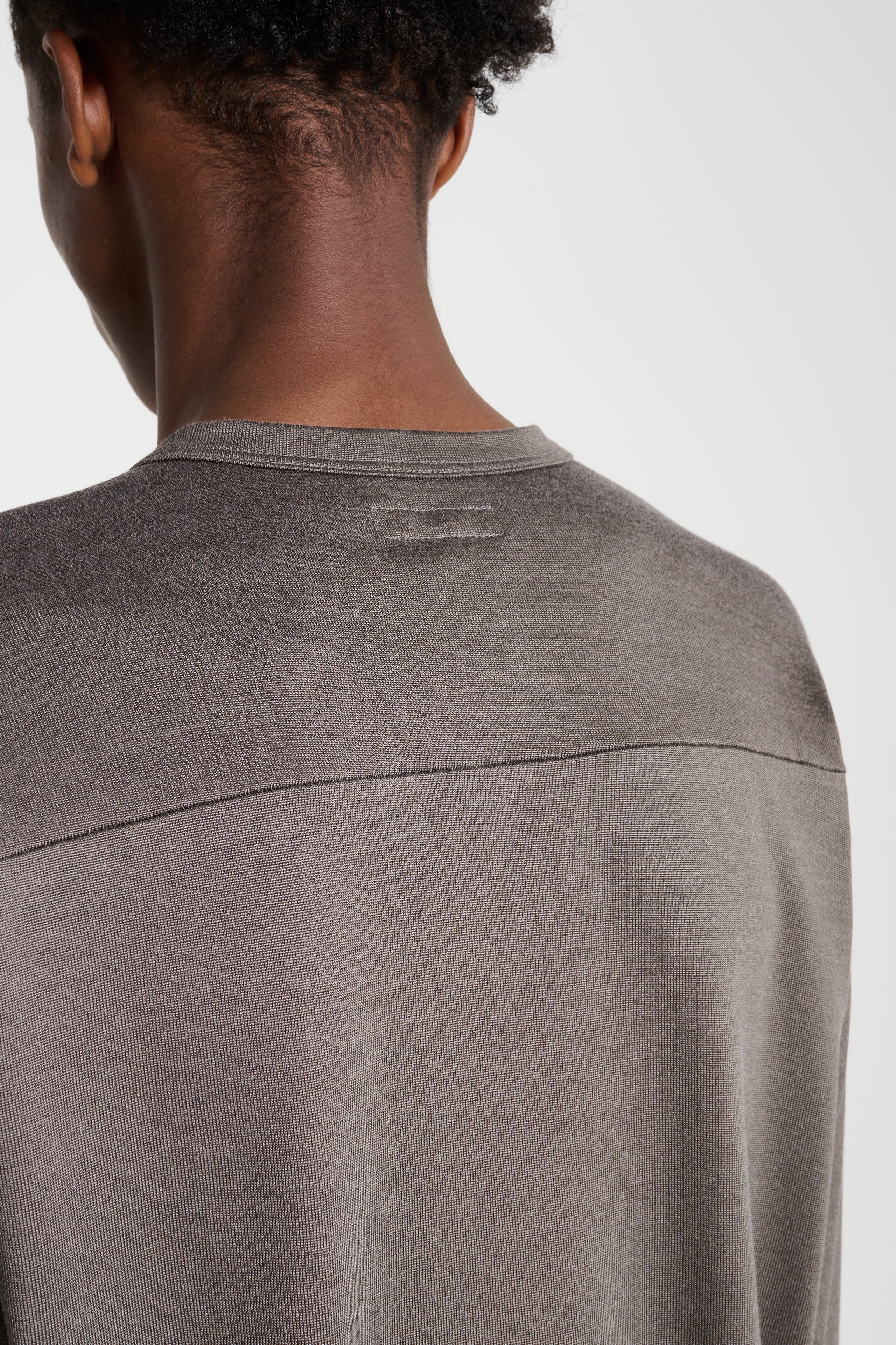 Lady White Co. LS Football T-shirt Grey Olive