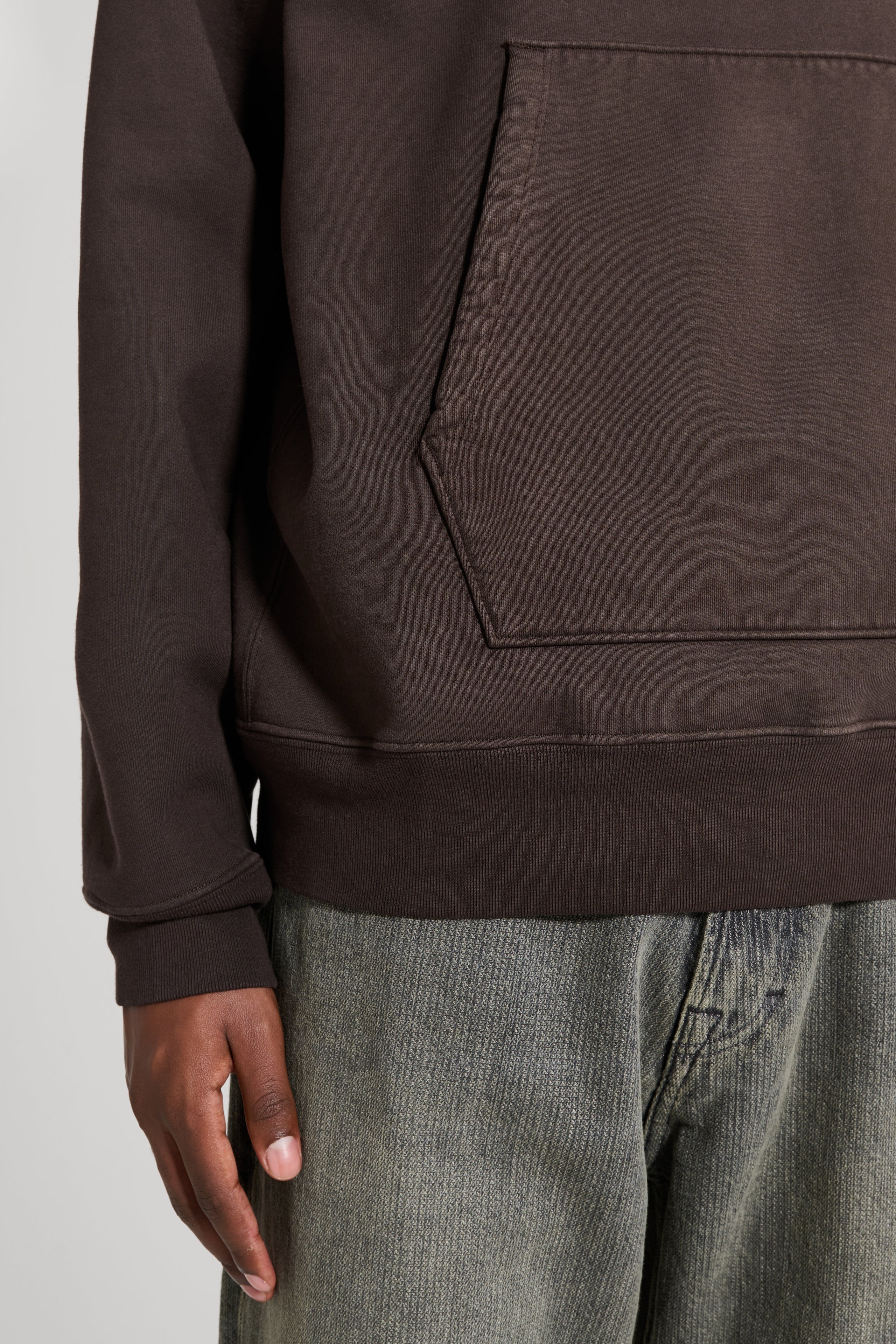 Lady White Co. Super Weighted Hoodie Black Mushroom