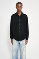 Lady White Co. Wool Button Up Black