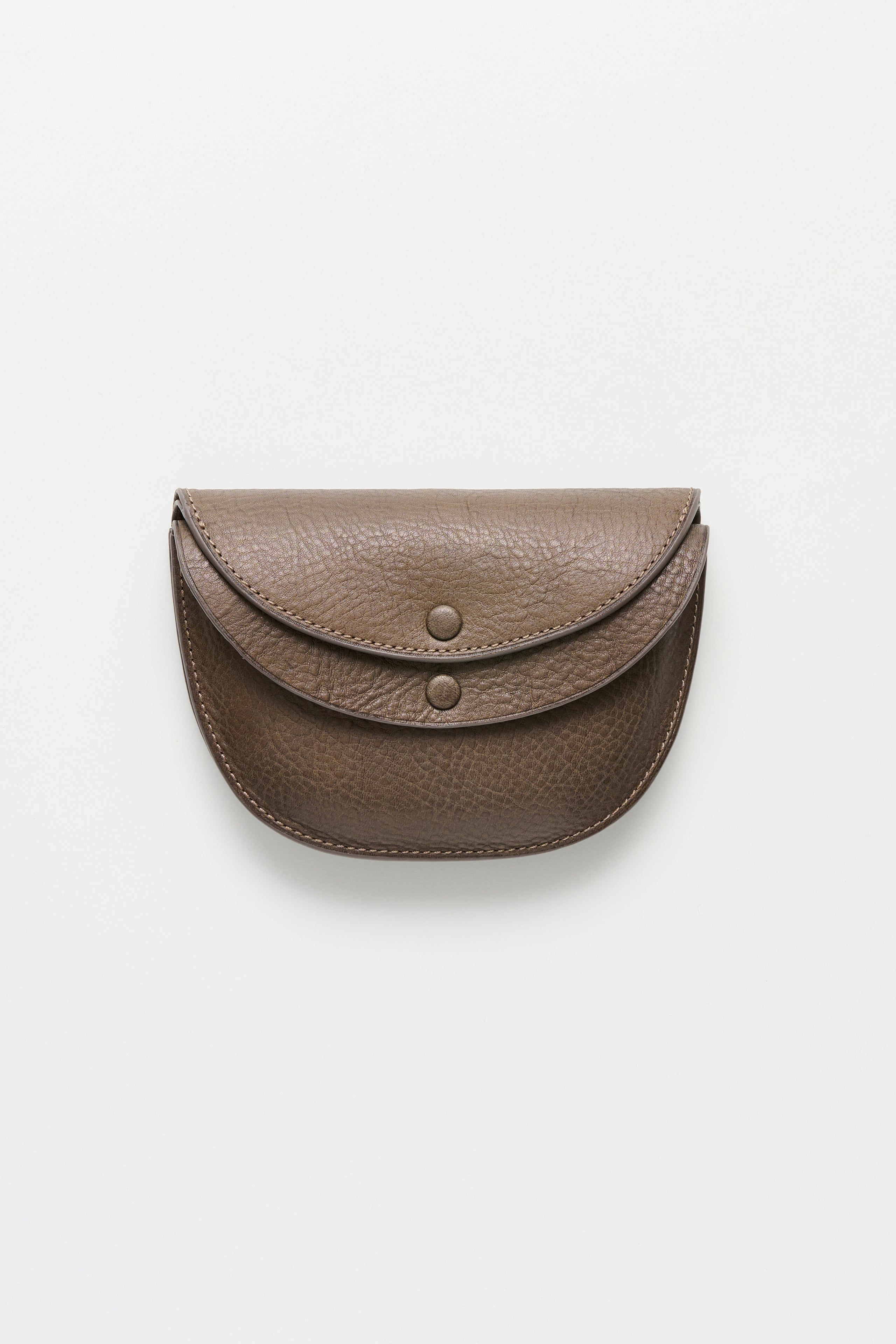 Lady White Co. x Kaptain Sunshine Wallet Brown Pebble
