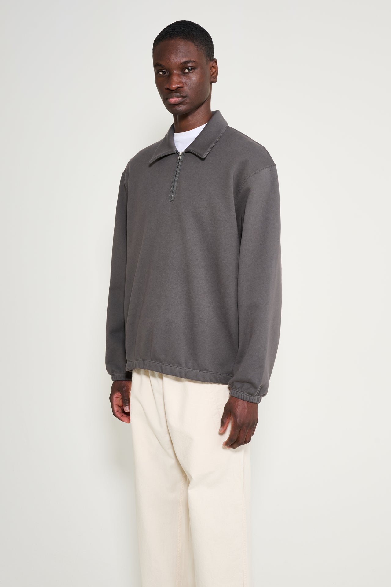Lady White Co. Topper 1/4 Zip Pewter