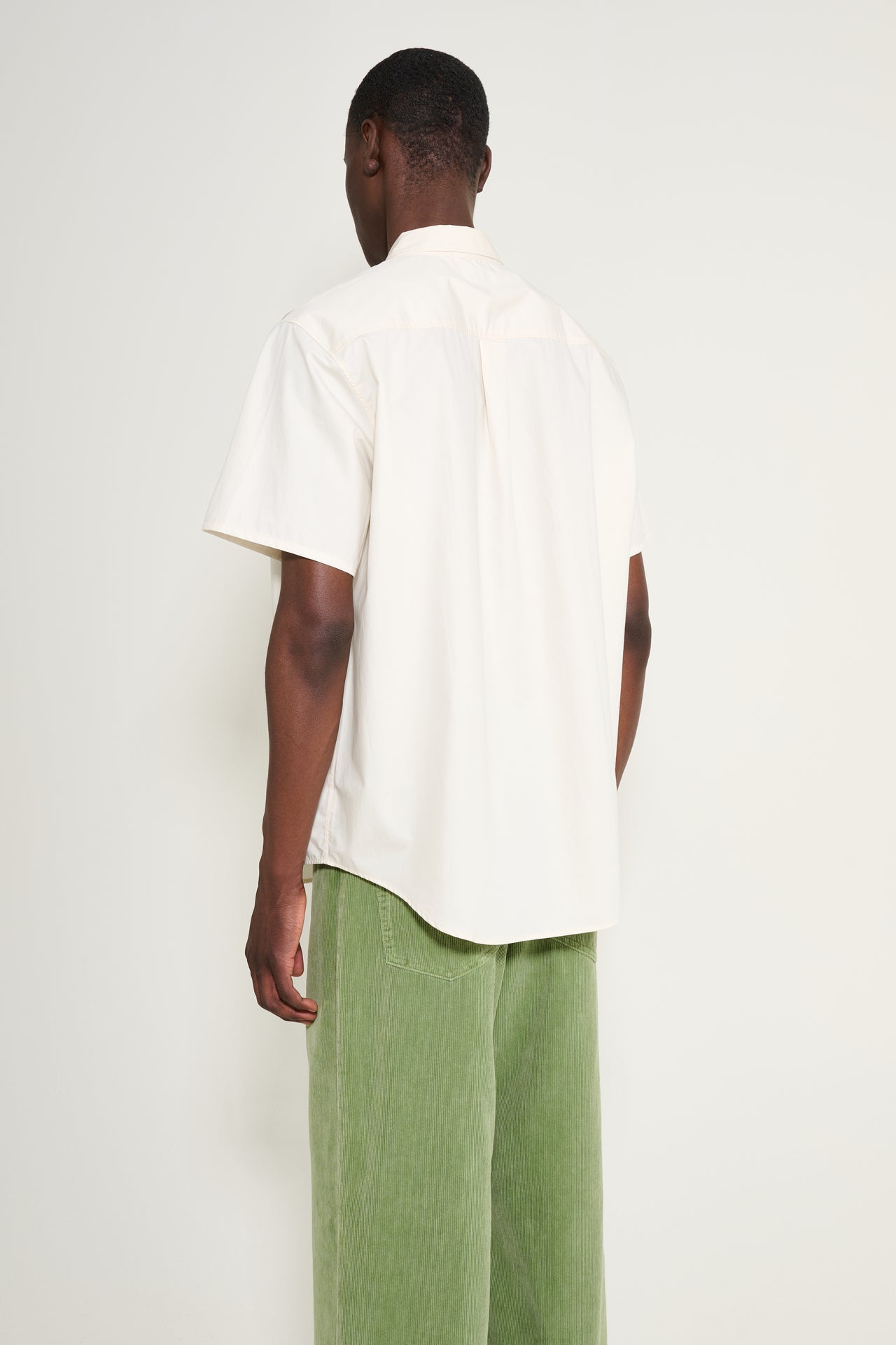 Lady White Co. Lynn Poplin S/S Shirt Almost Yellow