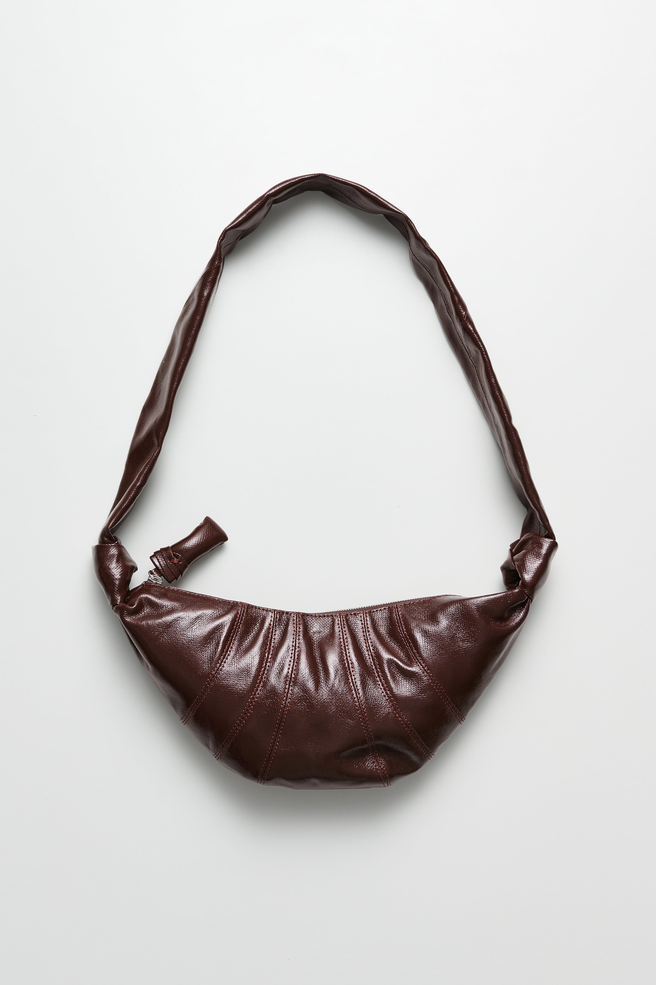 Lemaire Small Croissant Bag Chocolate Fondant