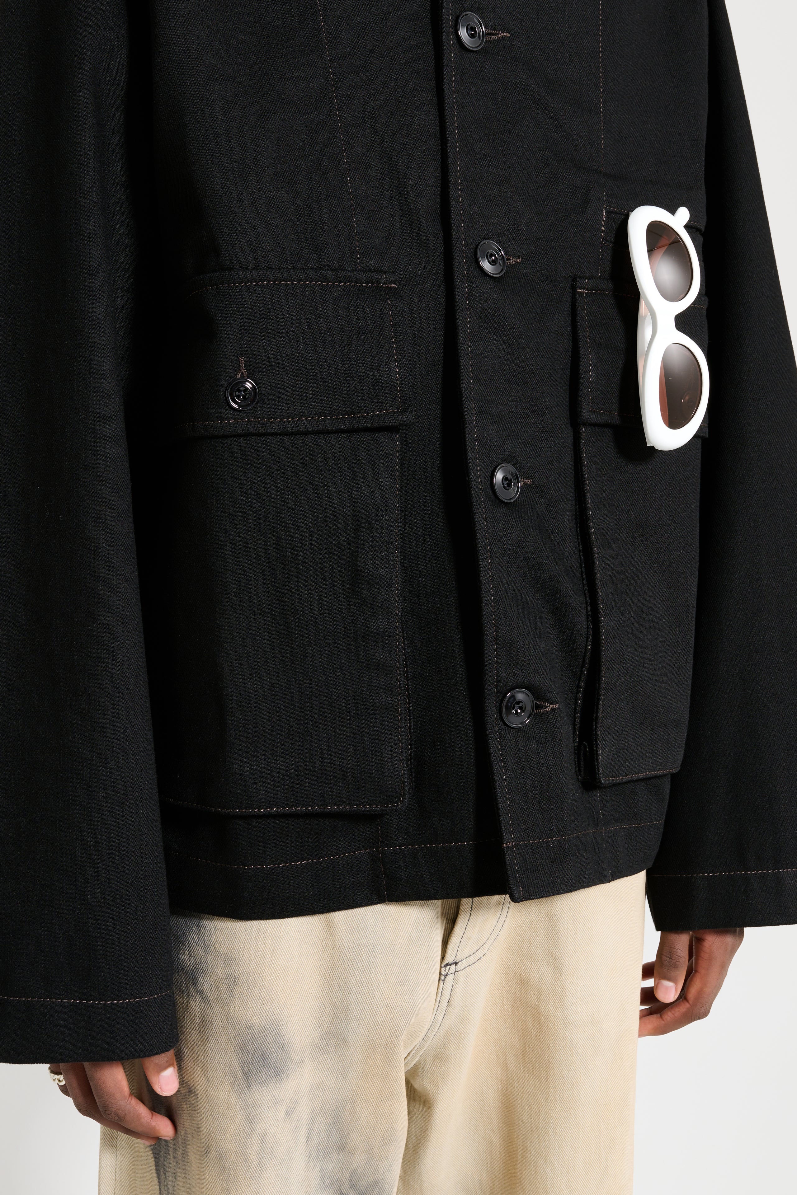 Lemaire Boxy Jacket Black