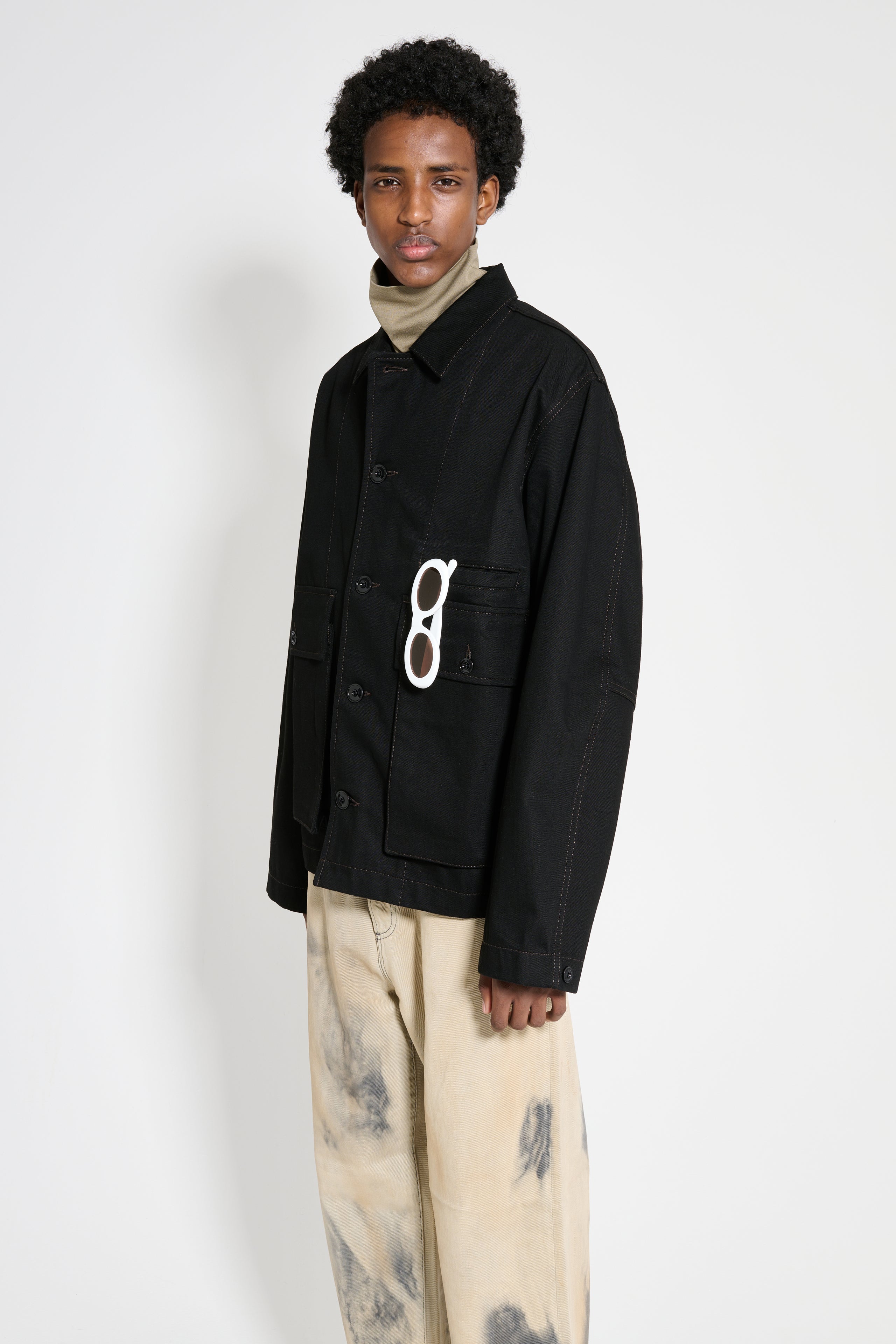 Lemaire Boxy Jacket Black