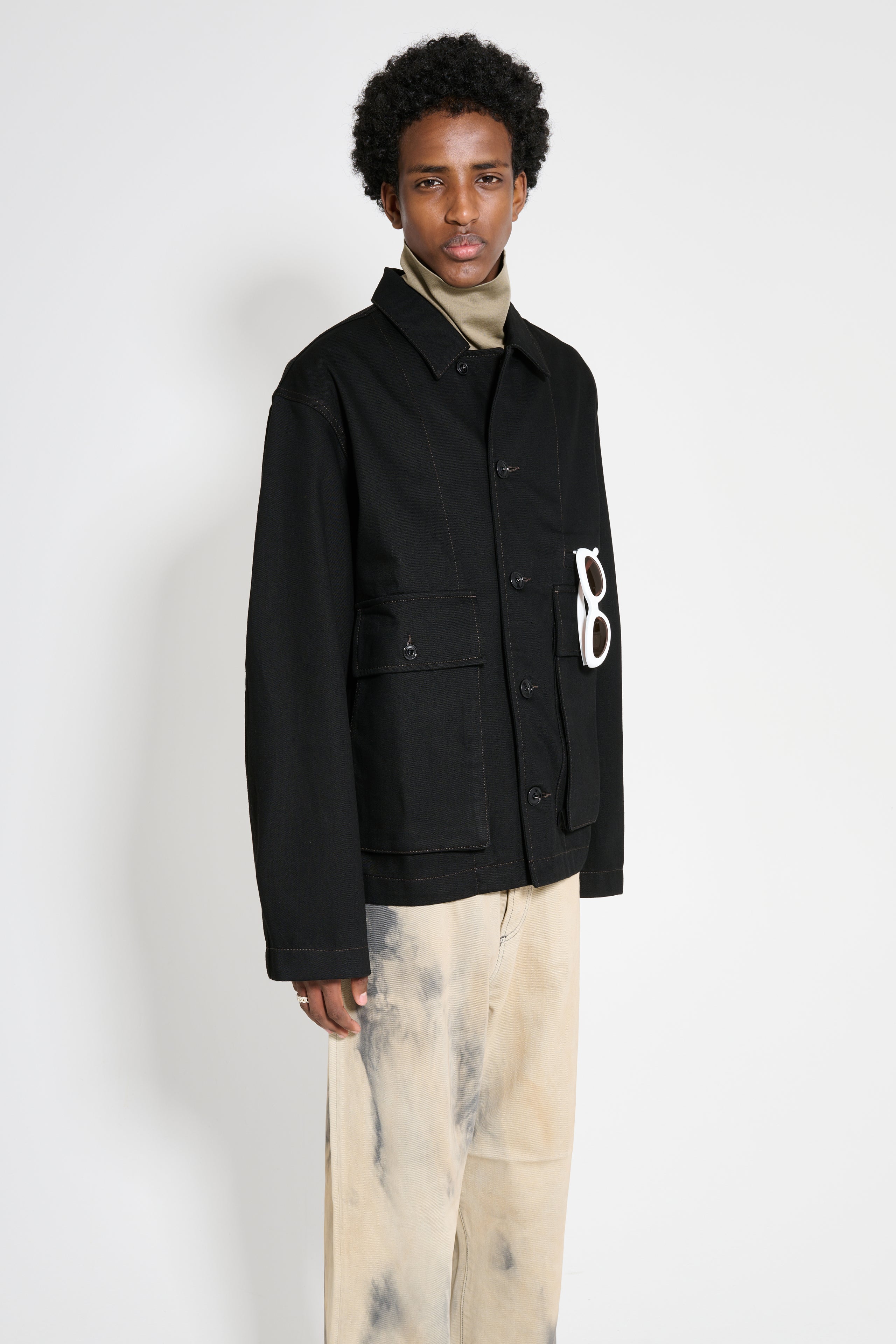 Lemaire Boxy Jacket Black