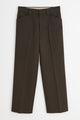 Lemaire Straight Pants Dark Brown