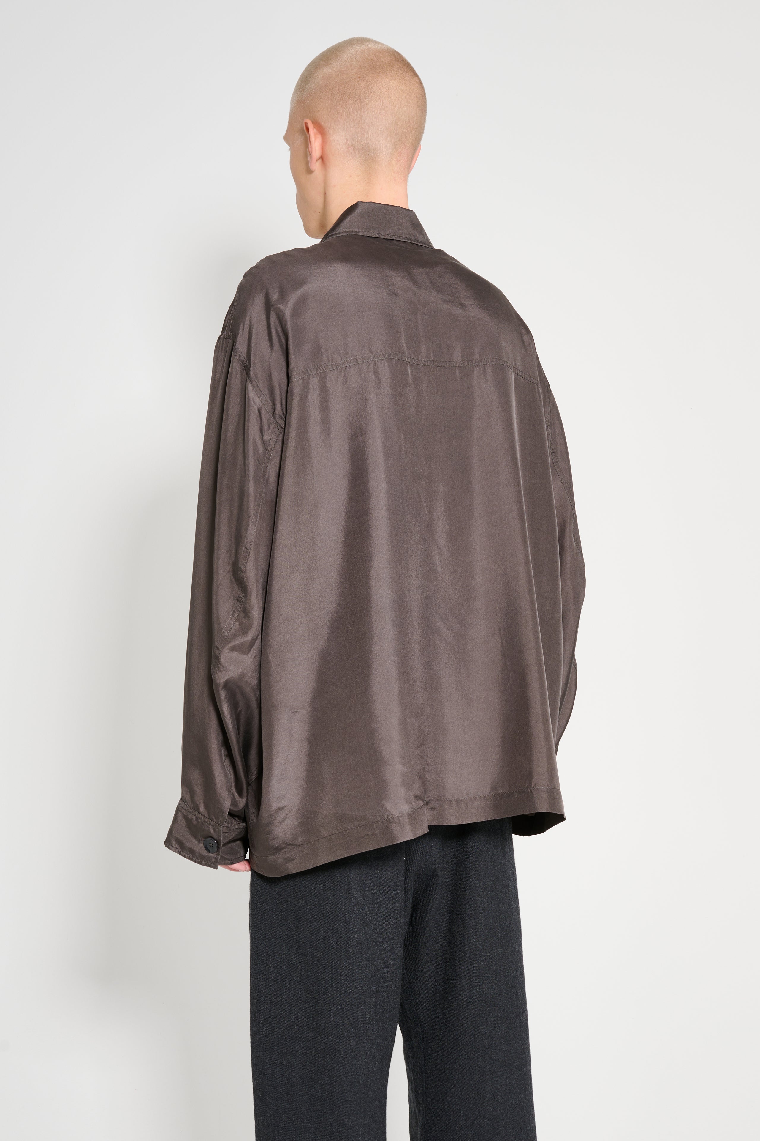 Lemaire Pyjama Shirt Espresso