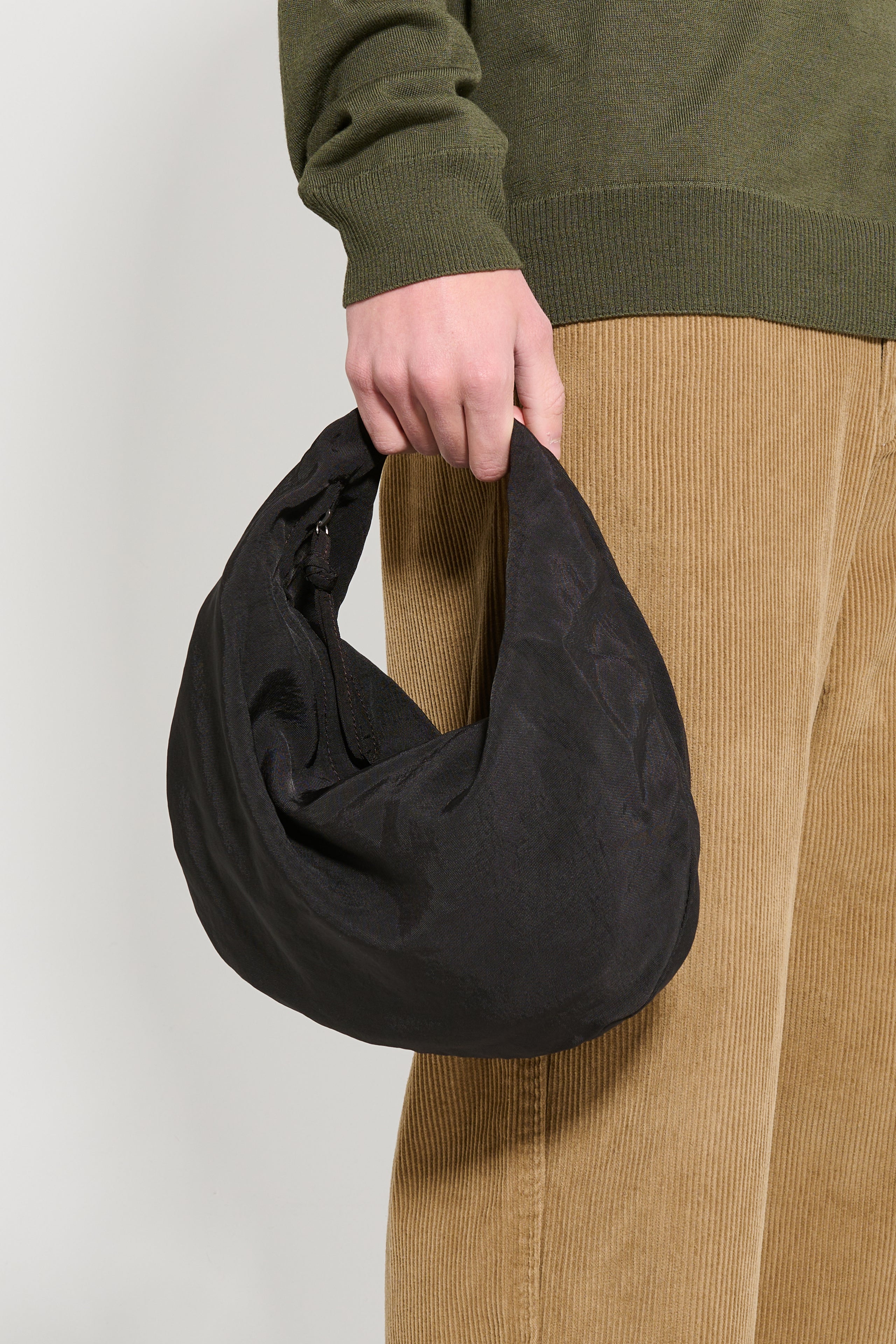 Lemaire Croissant Filt Bag Black