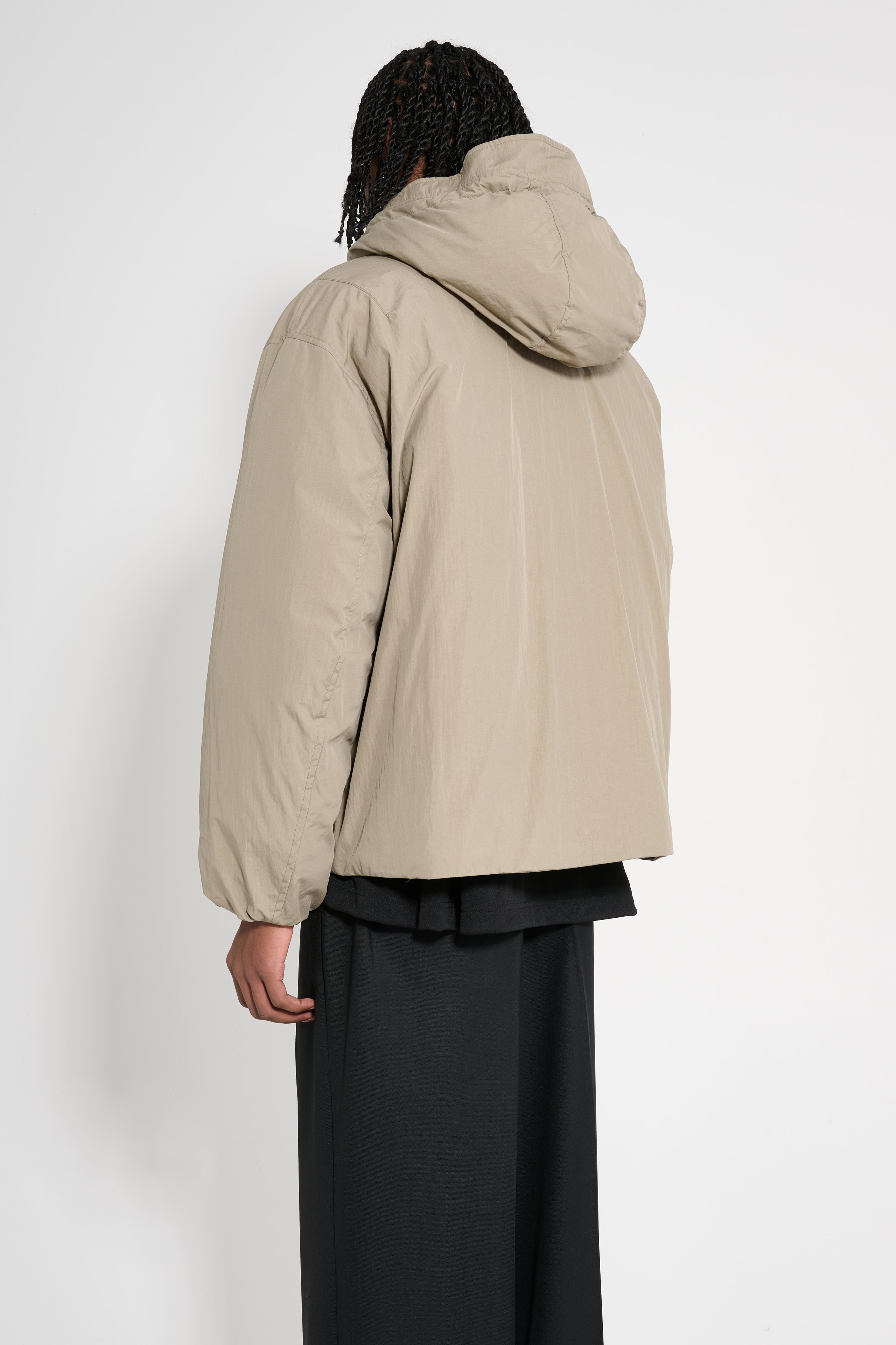 Lemaire Hooded Puffer Blouson Desert Sage