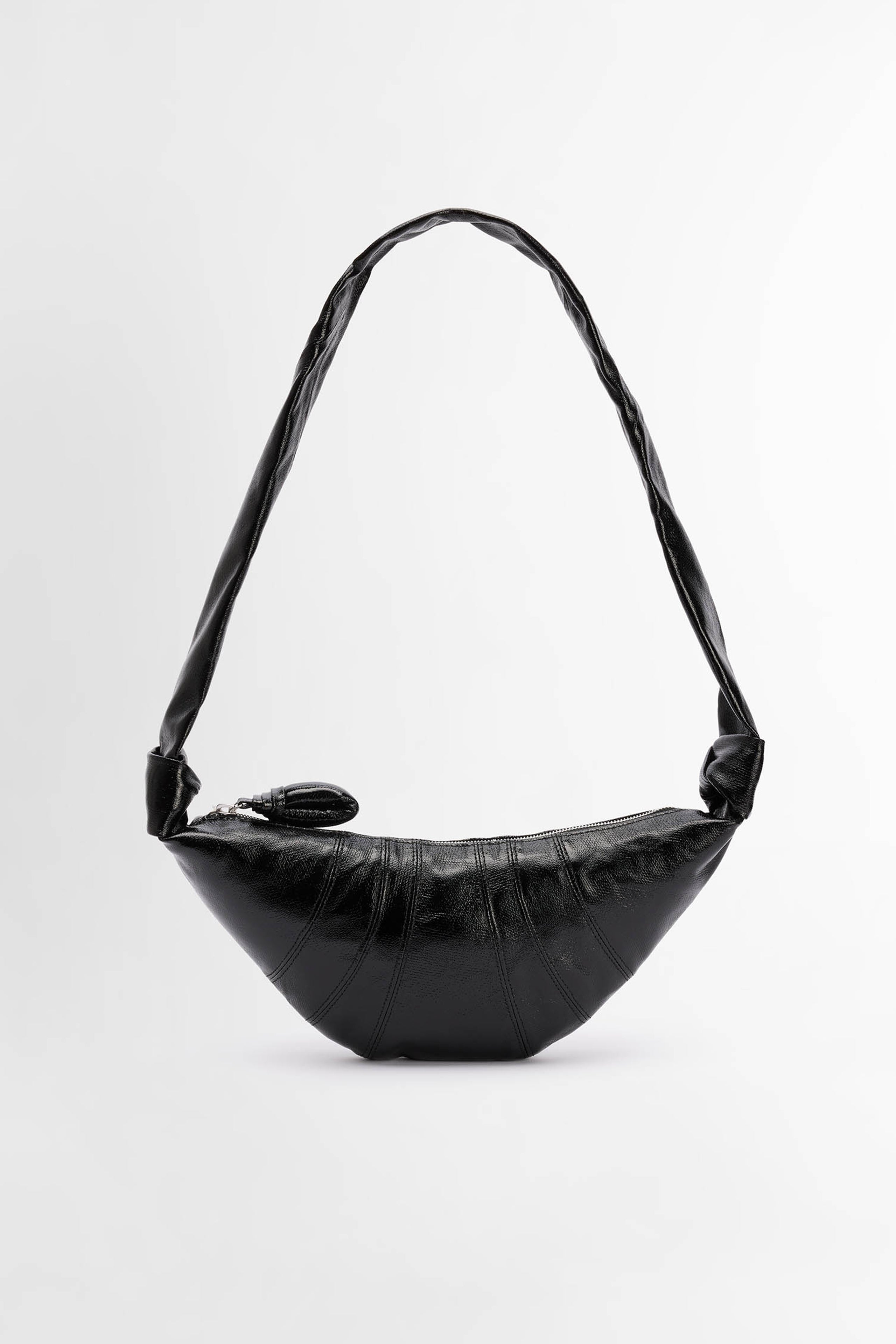 Lemaire Small Croissant Bag Coated Black