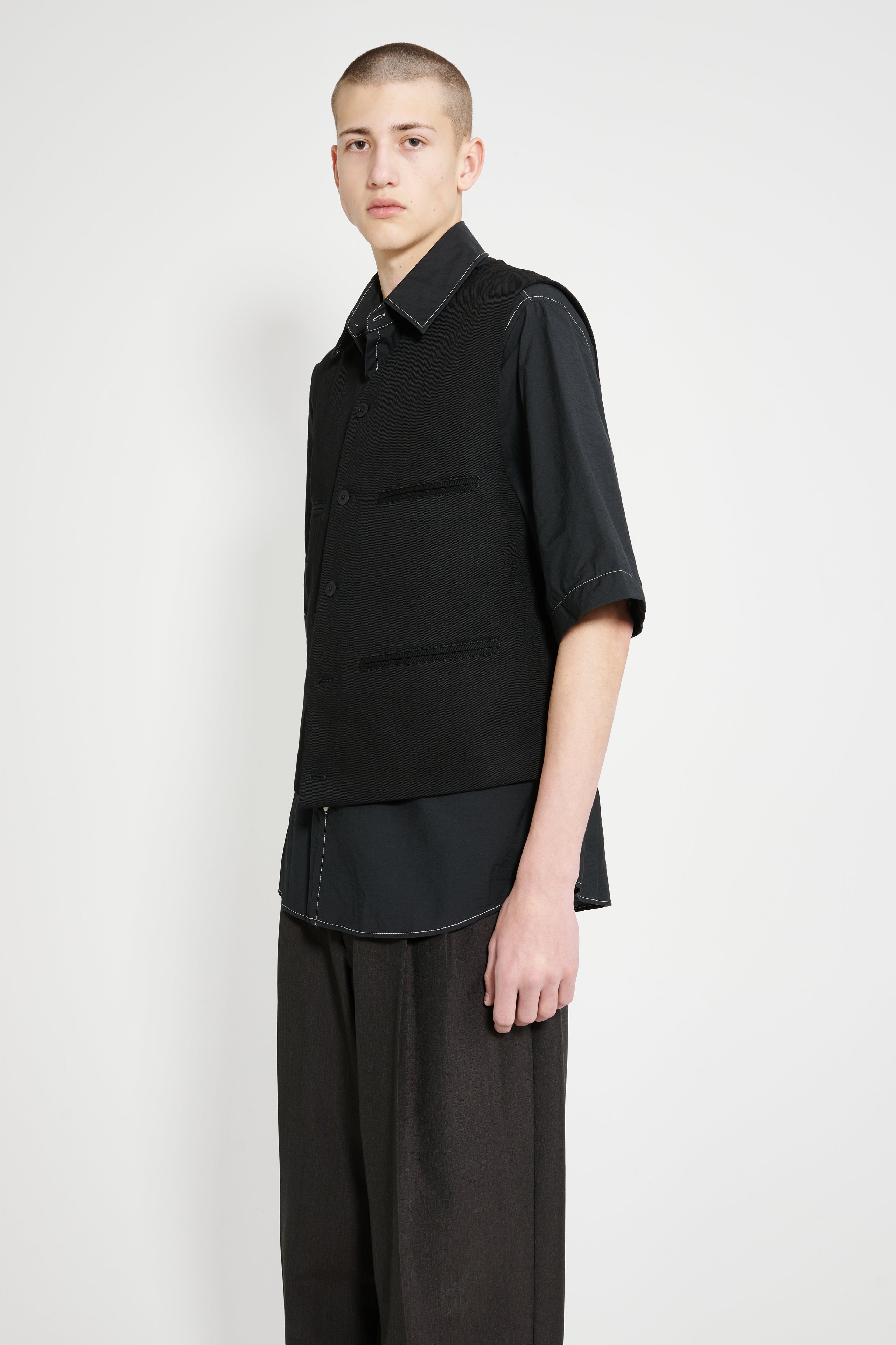 Lemaire Waistcoat Black