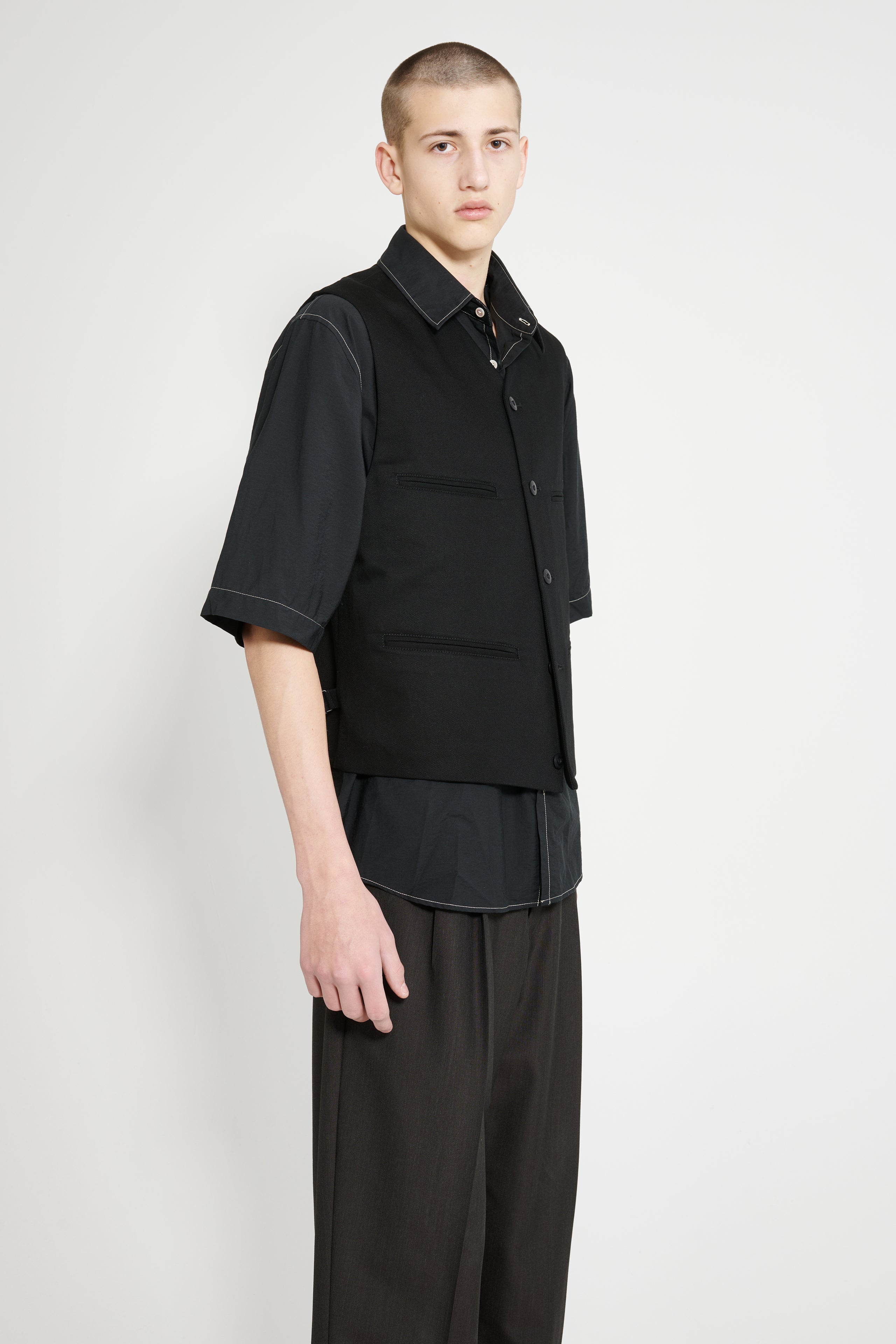 Lemaire Waistcoat Black