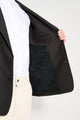 Lemaire Tailored SB Jacket Dark Espresso Melange