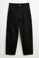 Lemaire Maxi Barrel Workwear Pants Black