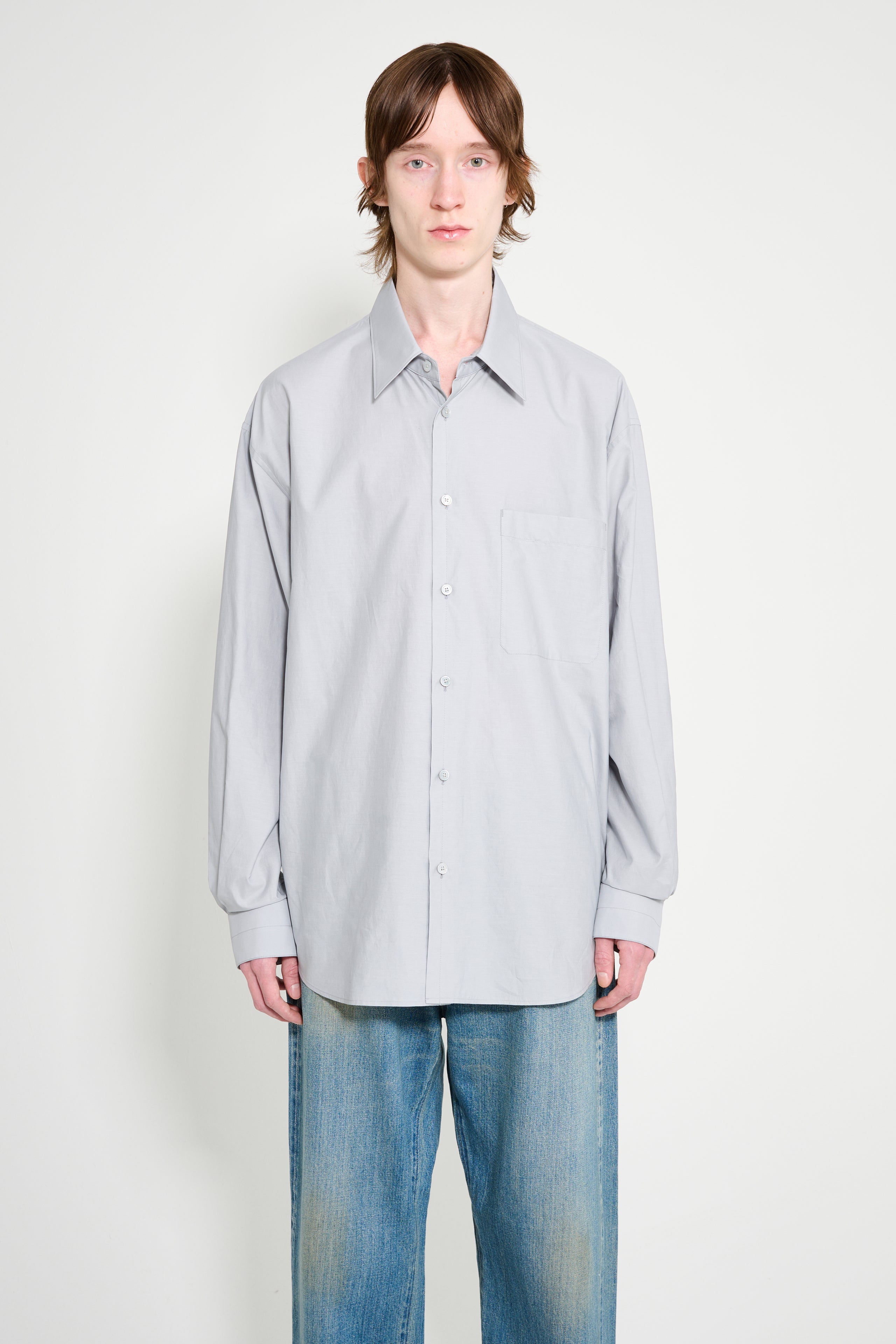 Lemaire Regular Shirt Mist