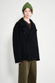 Lemaire Boxy Peacoat Black