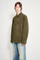 Lemaire Workwear Overshirt Moss Green