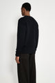 Lemaire Boxy Roundneck Sweater Black
