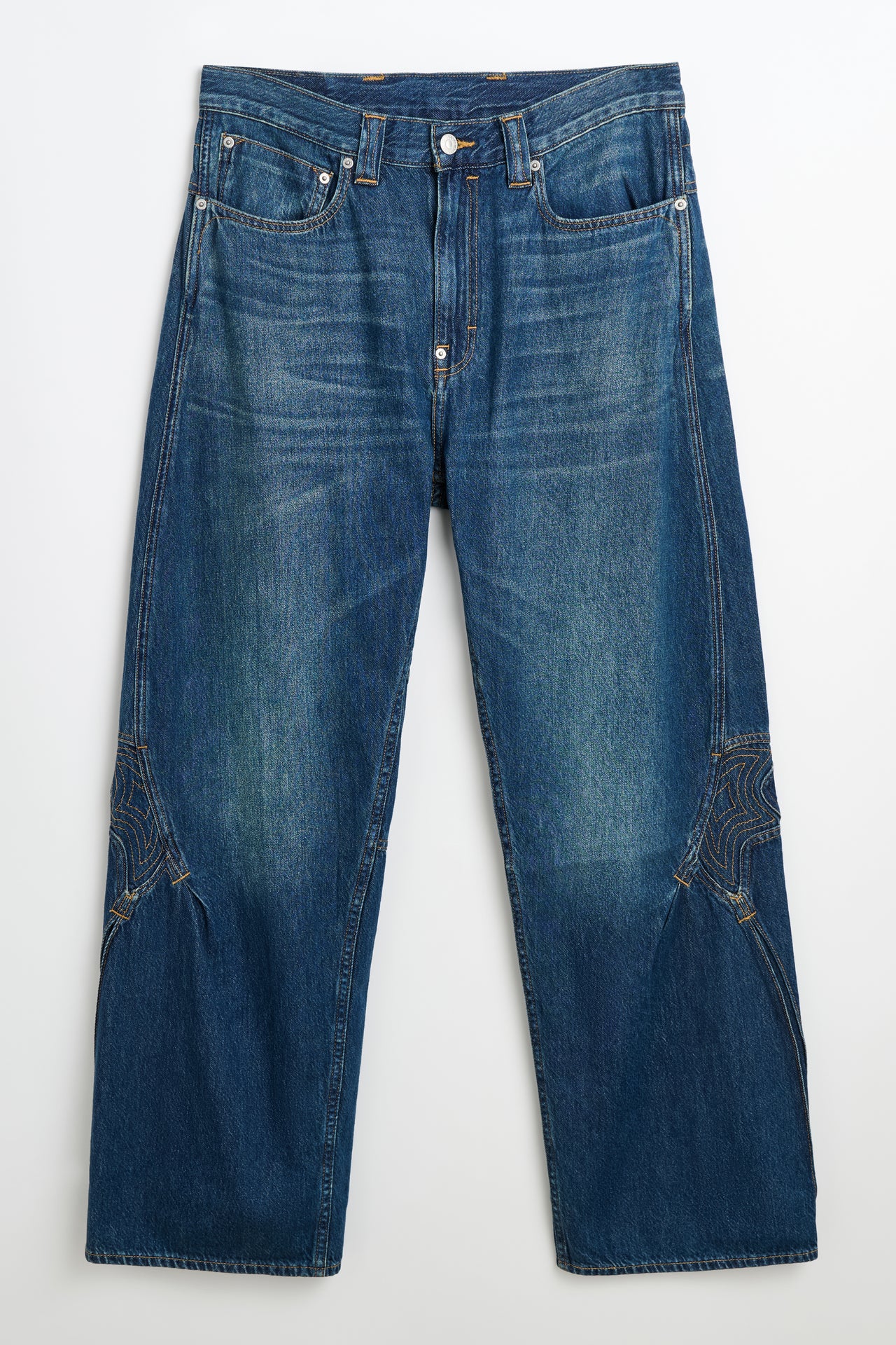 Kiko Kostadinov x Levi's M Baggy Jeans Mid Wash