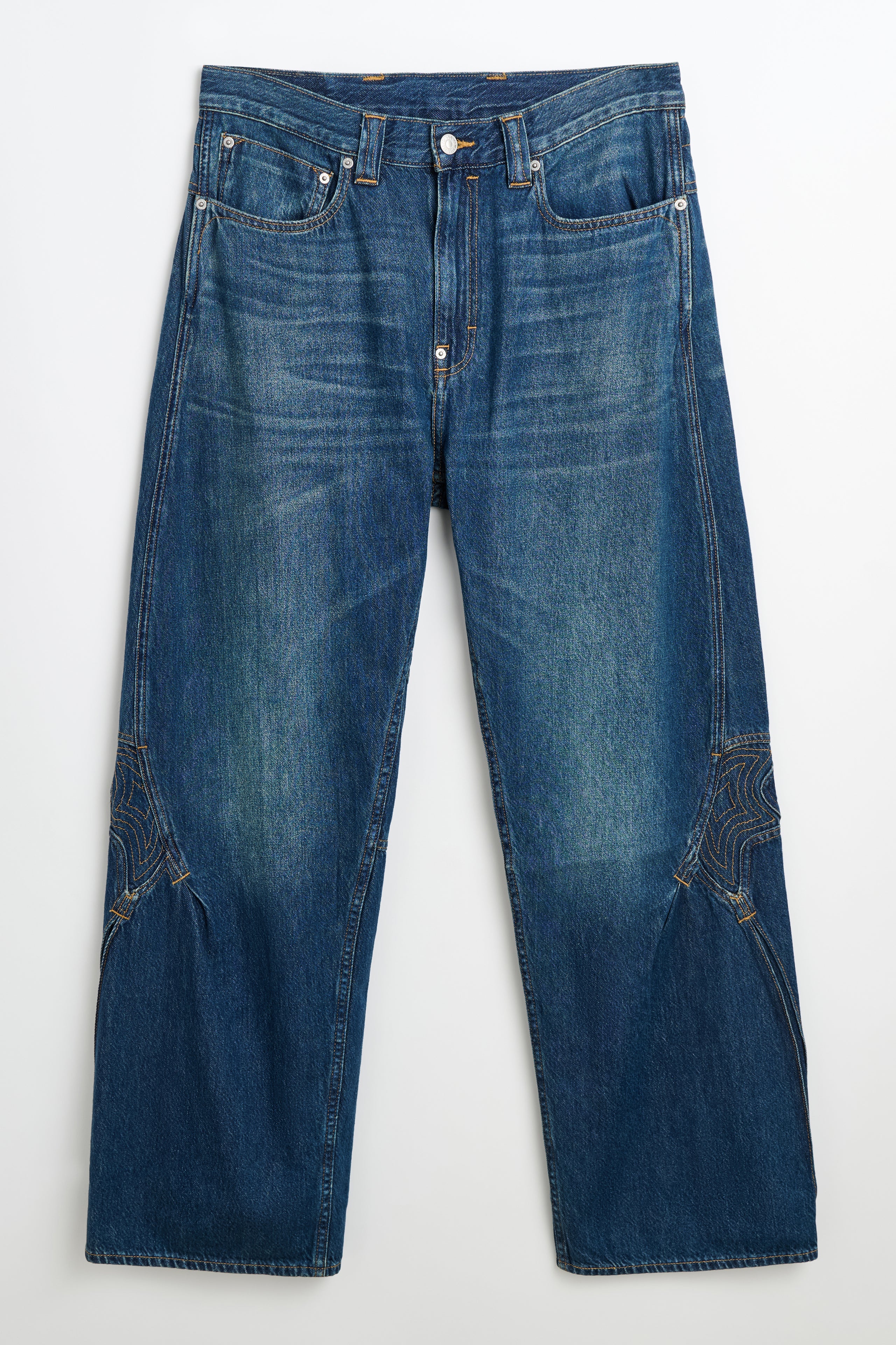 Kiko Kostadinov x Levi's M Baggy Jeans Mid Wash