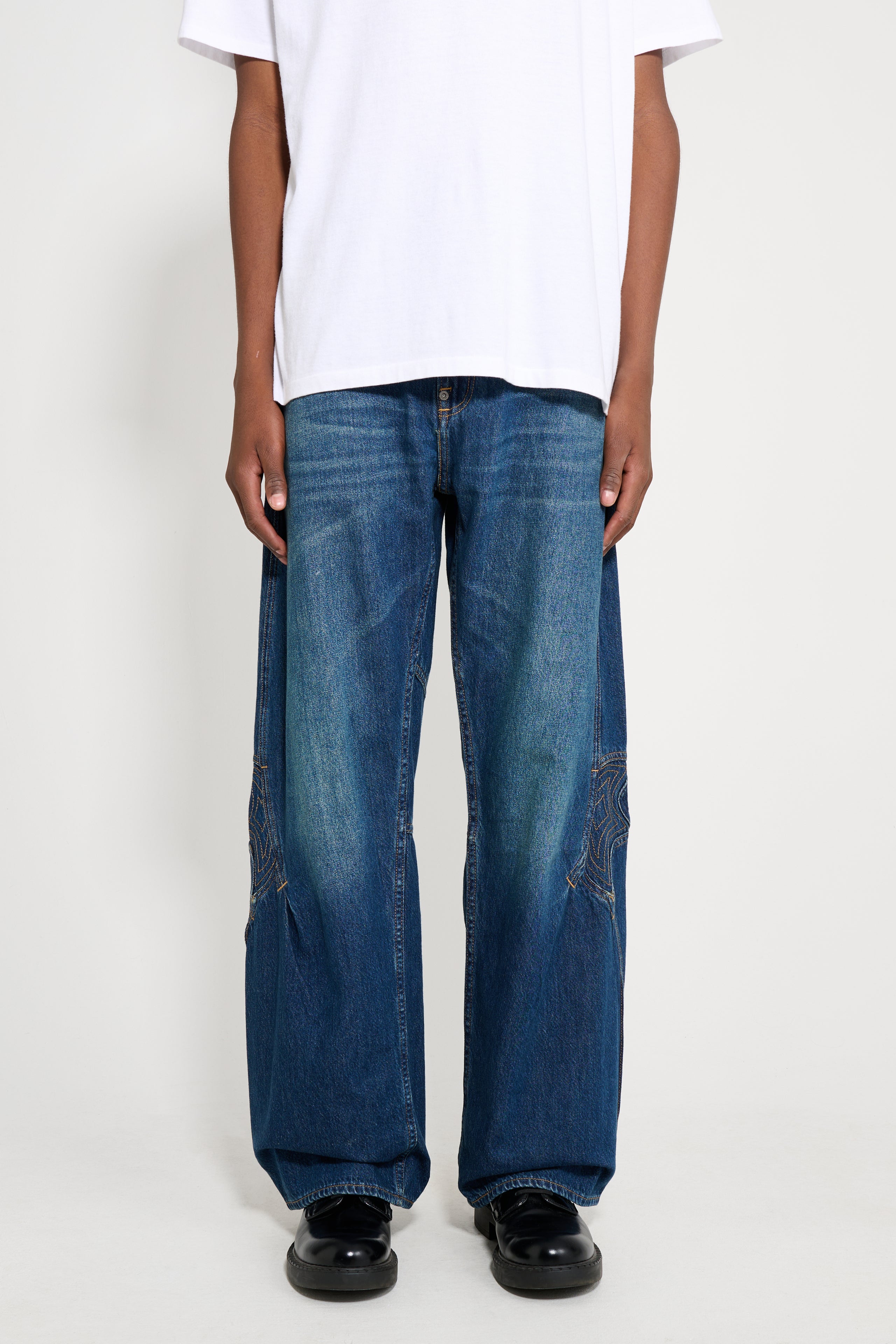 Kiko Kostadinov x Levi's M Baggy Jeans Mid Wash