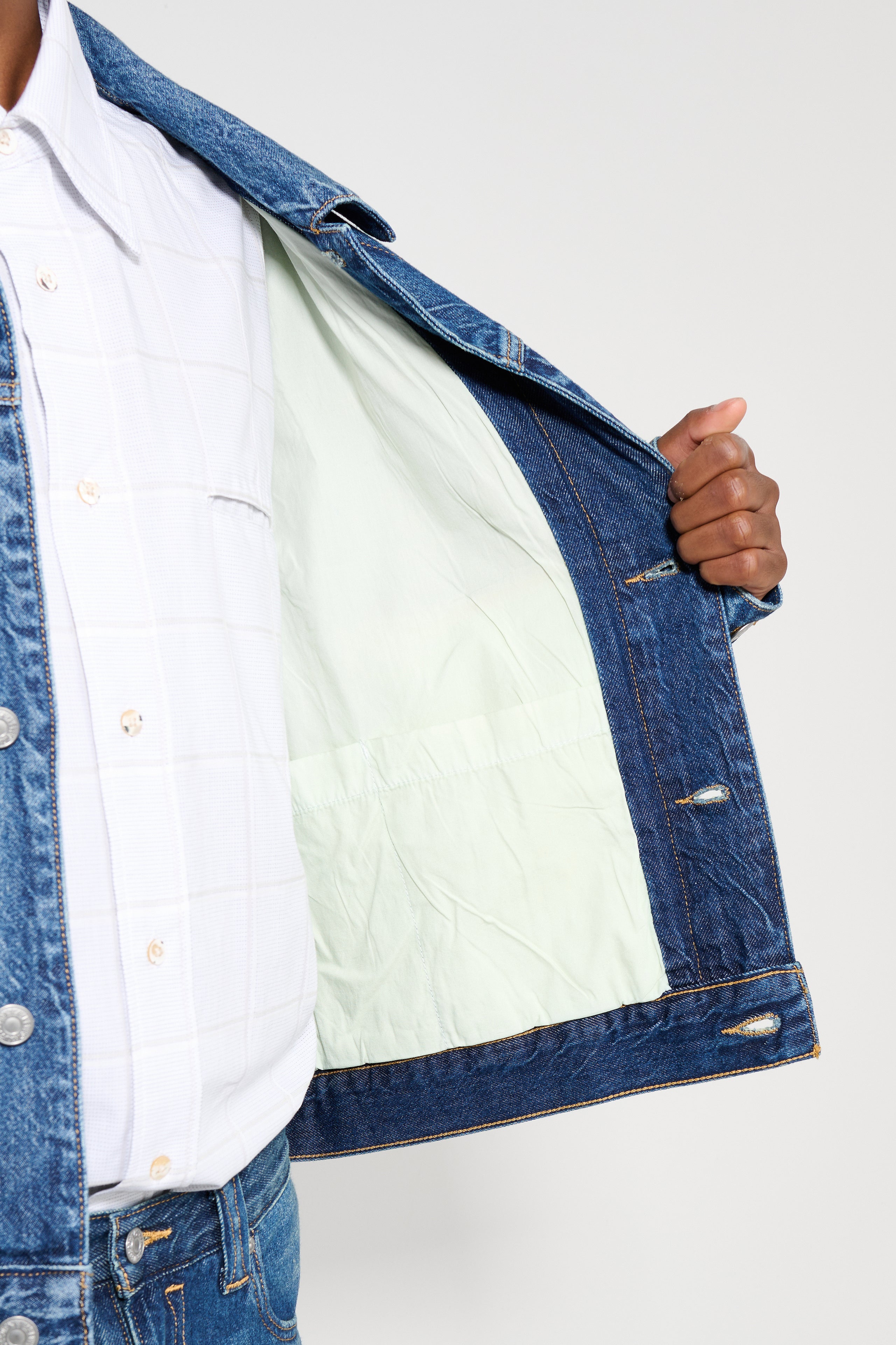 Kiko Kostadinov x Levi's M Trucker Mid Wash