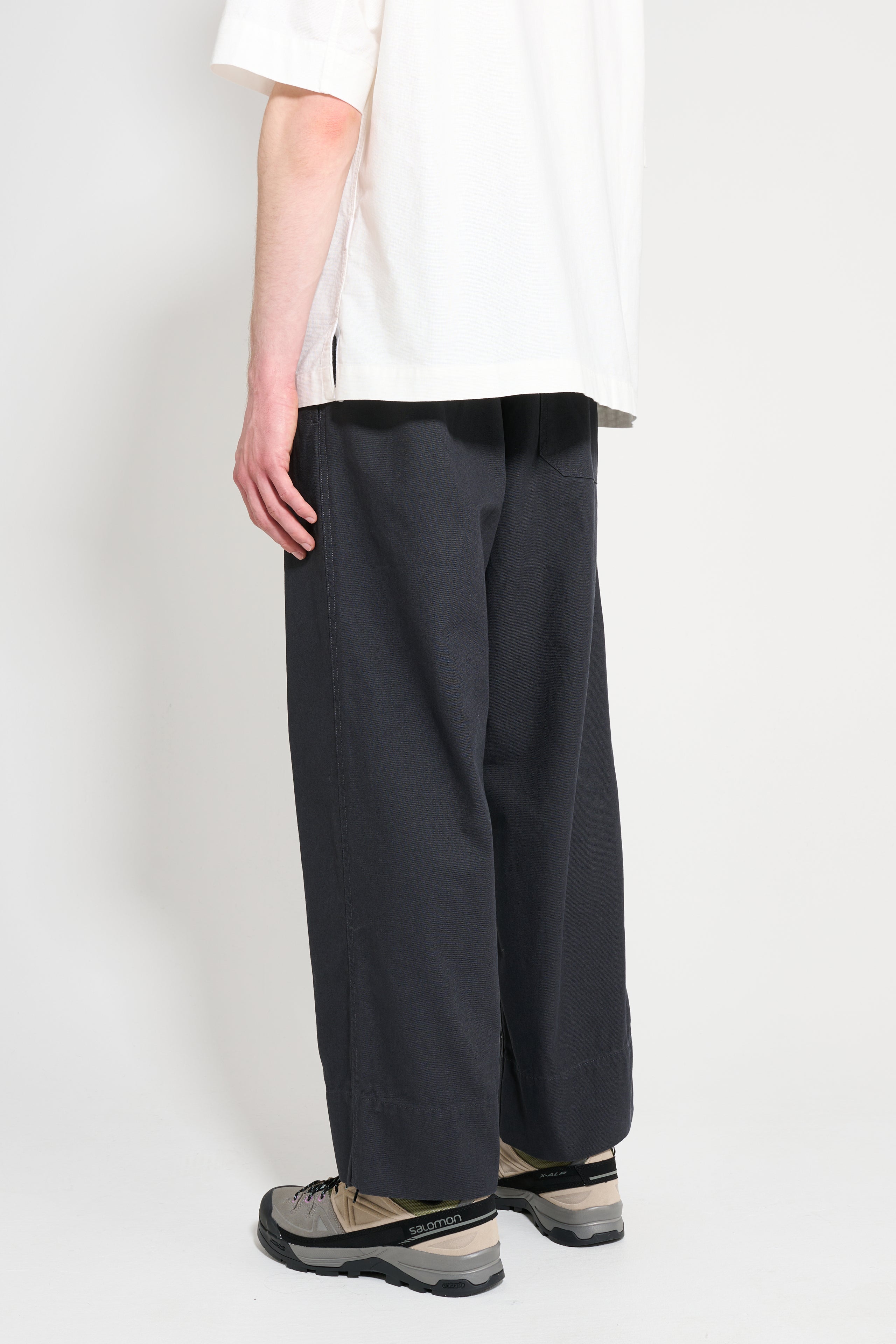 Margaret Howell MHL Painters Trousers Dry Cotton Garbadine Charcoal