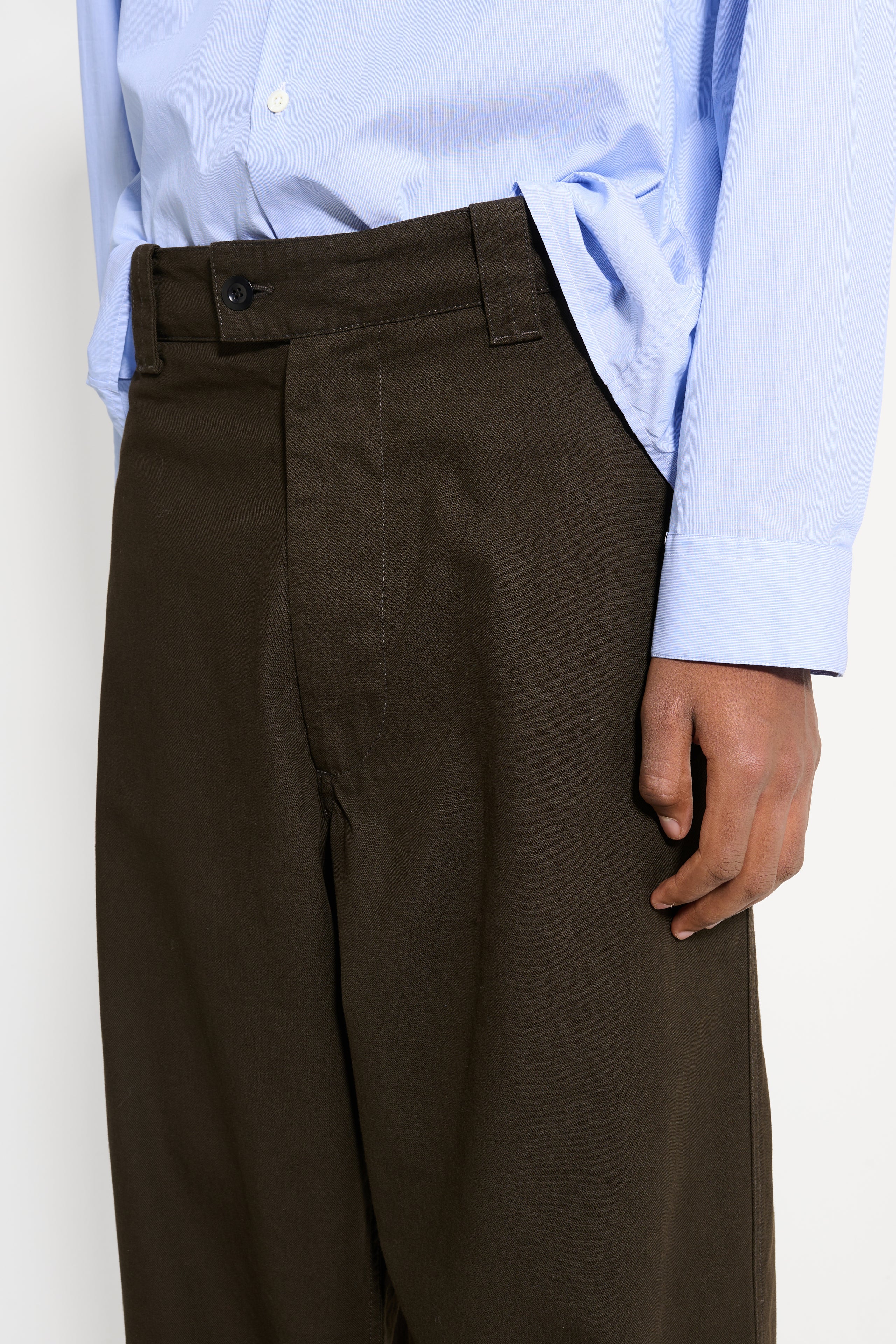 Margaret Howell MHL Painters Trouser Dry Cotton Gabardine Ebony