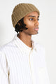 Margaret Howell MHL Chunky Rib Hat British Wool Olive