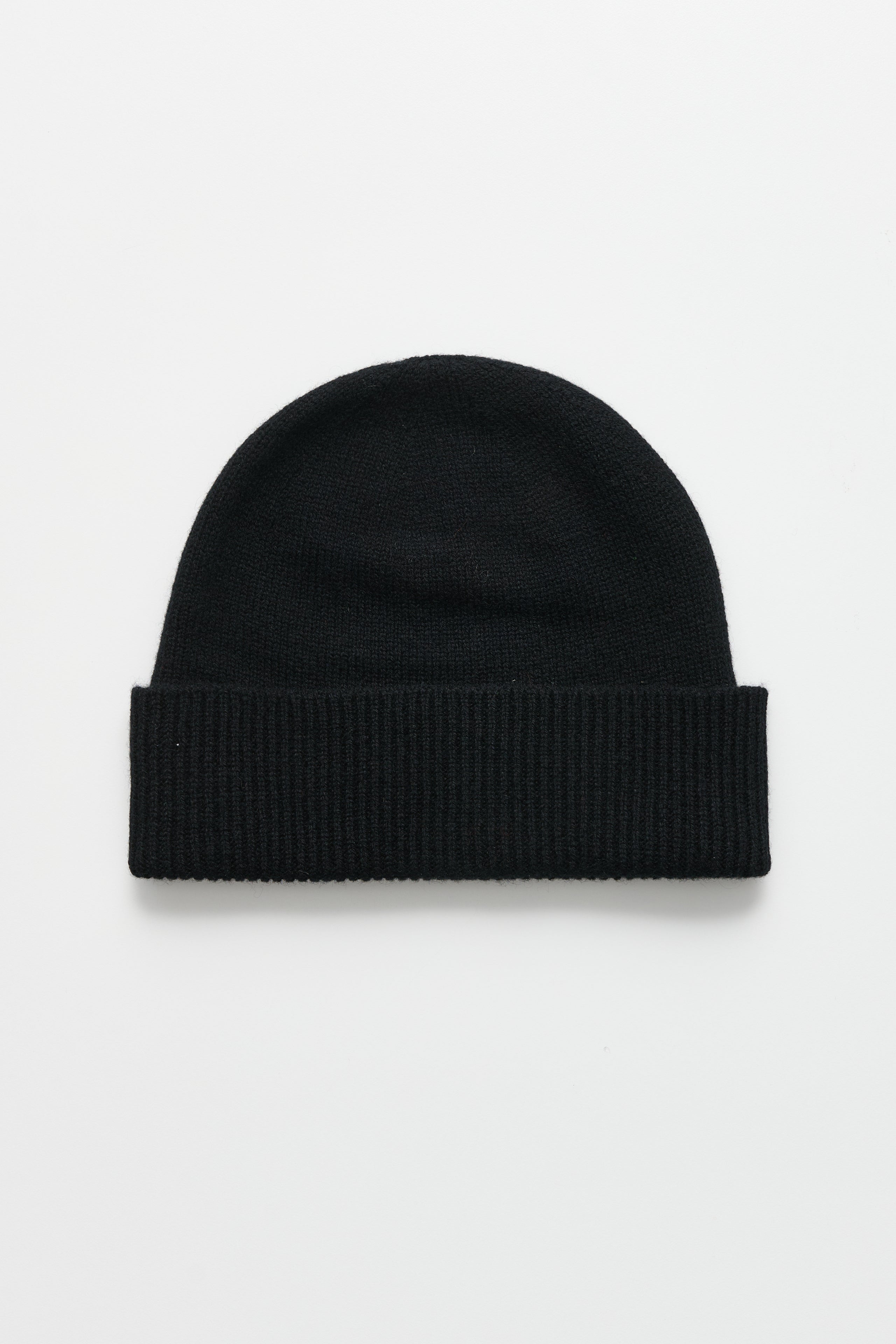 Margaret Howell Fine Gauge Beanie Cashmere Black