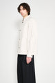 Margaret Howell Minimal Boxy Overshirt Heavy Cotton Poplin Chalk