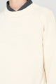 Margaret Howell MHL Cross Over Crew Dry Cotton Ecru