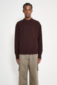 Margaret Howell Single Pocket Crew Geelong Mahogany