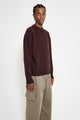 Margaret Howell Single Pocket Crew Geelong Mahogany