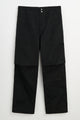 Margaret Howell MHL Press Stud Trousers Cotton Canvas Black