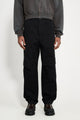 Margaret Howell MHL Press Stud Trousers Cotton Canvas Black
