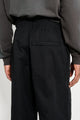 Margaret Howell MHL Press Stud Trousers Cotton Canvas Black