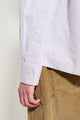 Margaret Howell MHL Overall Shirt Plainweave Cotton Canvas Pebble