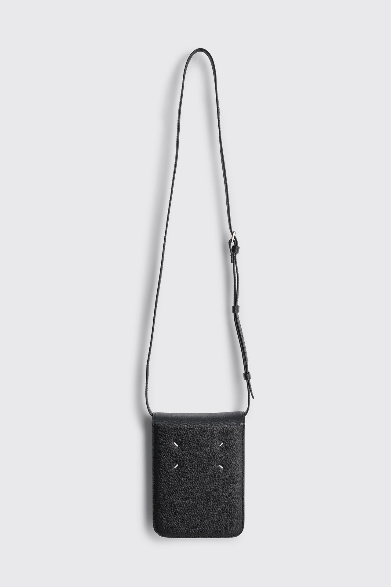 Maison Margiela Leather Shoulder Bag Small Black