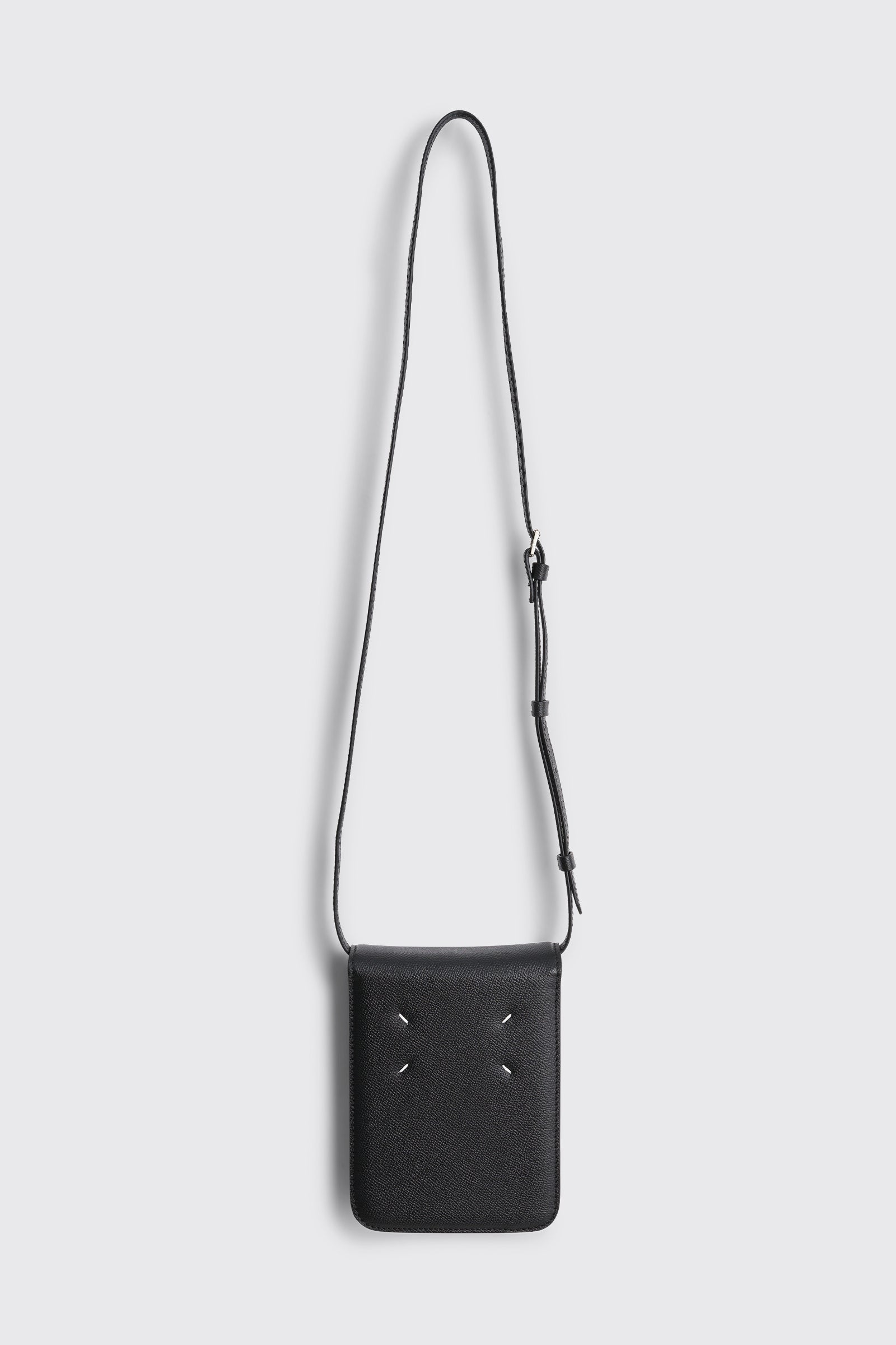 Maison Margiela Leather Shoulder Bag Small Black