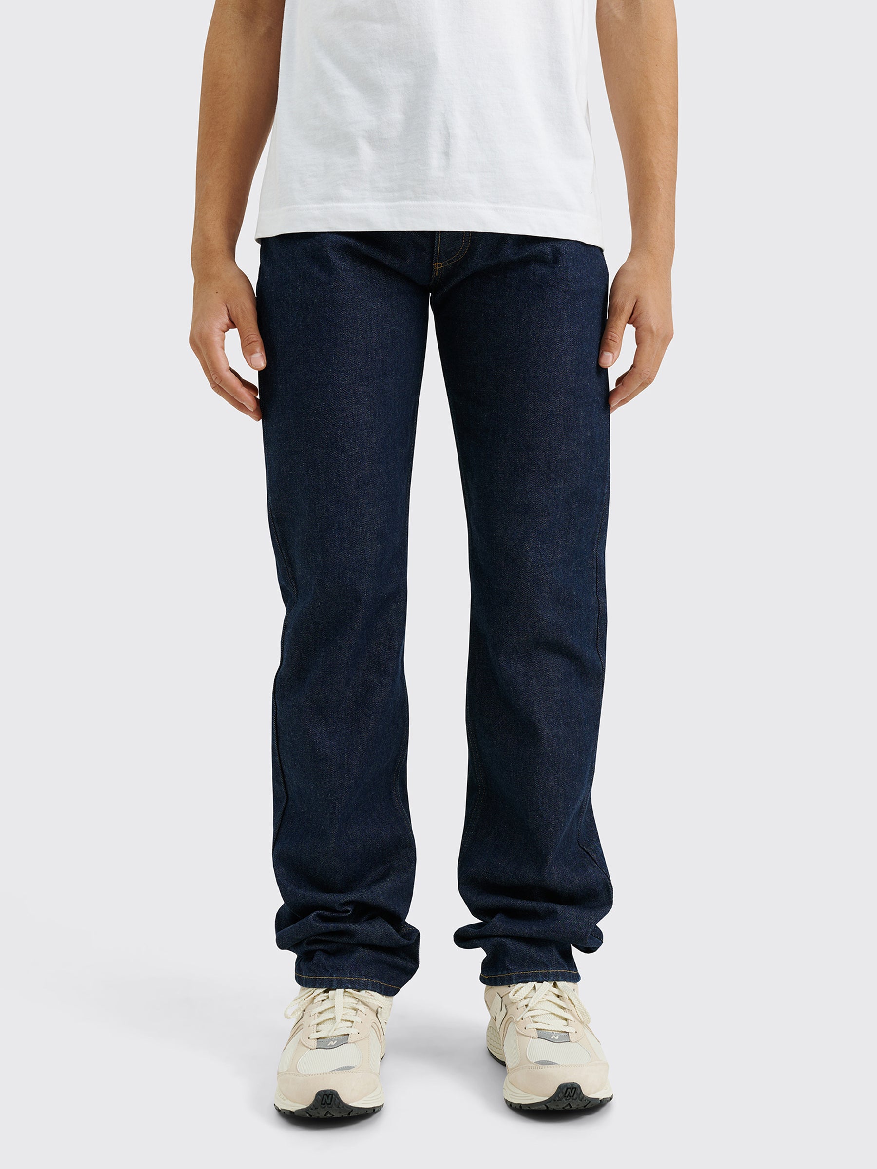 Maison Margiela Five Pocket Straight Jeans Indigo Blue