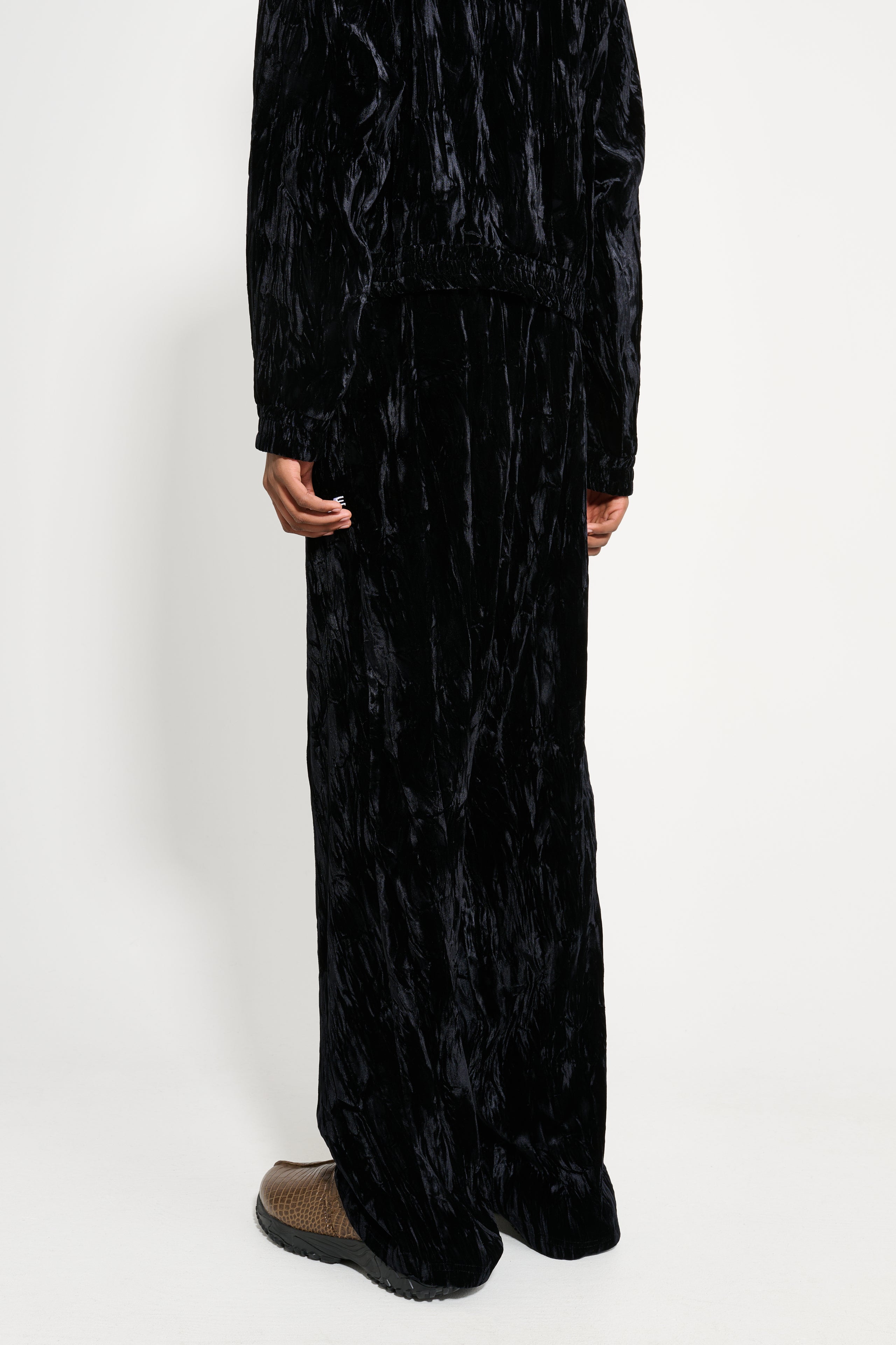 Martine Rose Wide Leg Track Pant Black