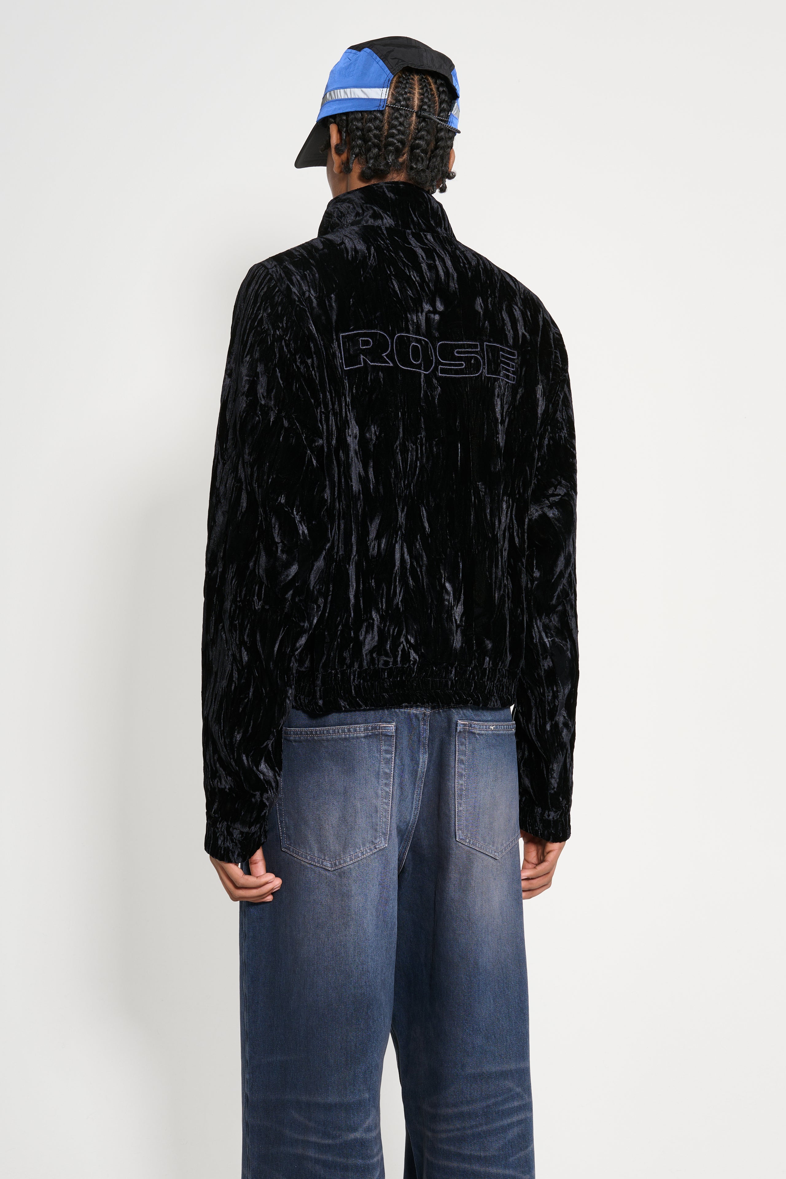 Martine Rose Shrunken Track Jacket Black