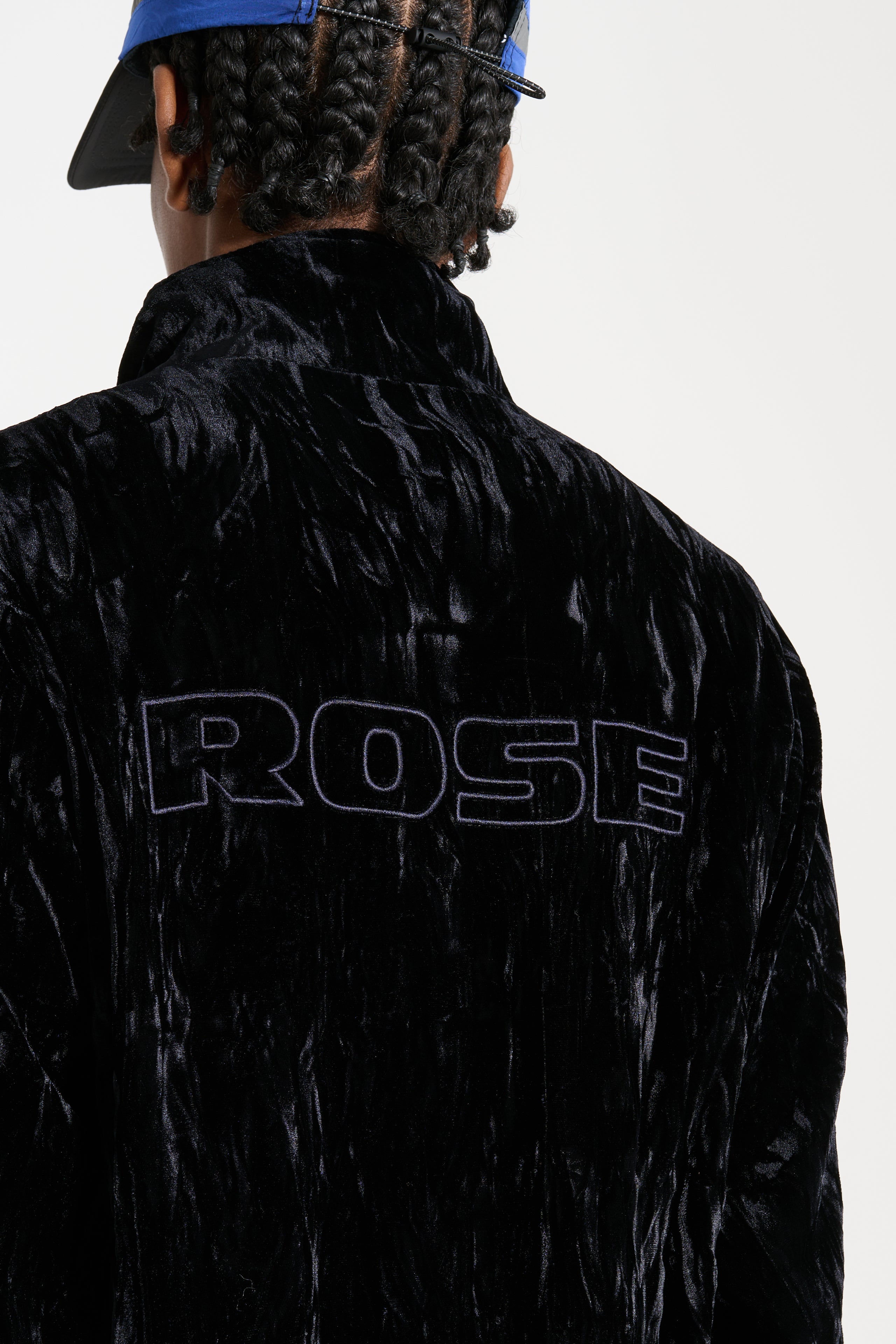 Martine Rose Shrunken Track Jacket Black