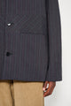 TRES BIEN ATELJÉ Sports Blazer Grey Stripe
