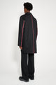 TRES BIEN ATELJÉ Fold Edge Coat Black