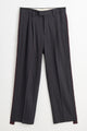 TRES BIEN ATELJÉ Paneled Suit Trouser Grey Stripe